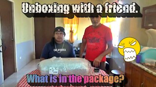 First time unboxing pc central free items with friend