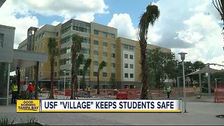 USF's "Village" keeps students safe, feeds them sushi