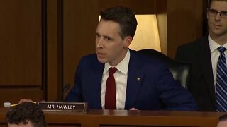 Sen. Hawley Reads Judge Jackson's Comments From Child Pornography Case
