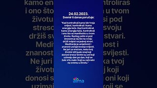 Poruka Svemira 24.02.2023. 💙