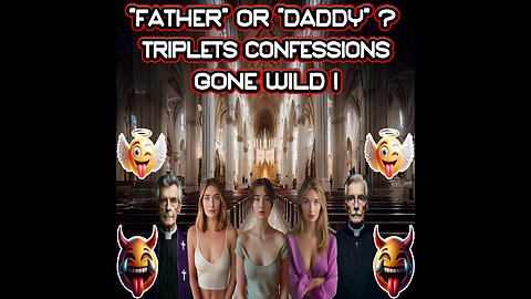 Funny Video 🤣: "Father" or "Daddy"? Triplets confessions gone wild!