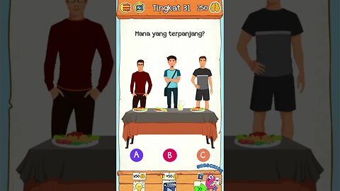 Mana Yang Terpanjang ? - Braindom 2: Siapa? Teka Teki #29