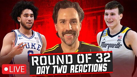 Episode 111: Purdue Is Red Hot + Duke Might Be Back | Round Of 32 - Day Two Reactions Ft Reags