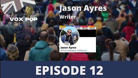 Episode 12. We talk with apocalyptic sc-fi writer, Jason Ayres