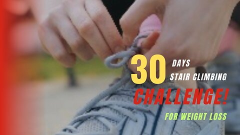 30 days stairs climbing challenge-weight loss
