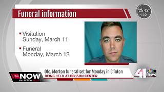 Funeral services set for fallen Clinton officer