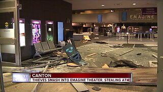 Thieves smash into Emagine Theater in Canton, steal ATM