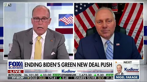 House Majority Leader Scalise on Fox Business Network's Kudlow | August 21, 2023