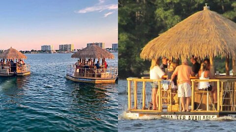 Ottawa Has New Floating Tiki Bars Where You Can Sip Cocktails & It's Pure Paradise