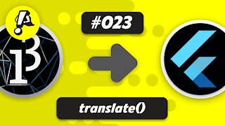 Ep. 023 - translate() | Flutter Processing