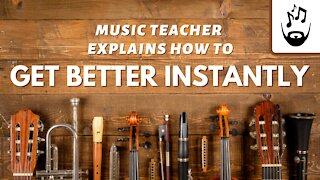 How to get better ANY instrument using just your brain - Try It!