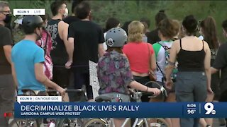 Decriminalize Black Lives rally