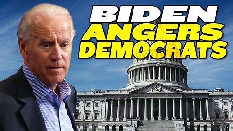 Democrats FURIOUS As Biden Backs Republicans on DC Criminal Law