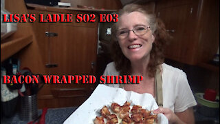 Bacon Wrapped Shrimp Lisa's Ladle S02 E03