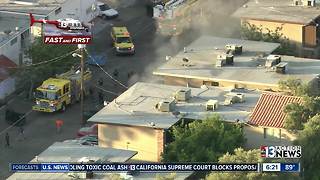 Fire near Maryland Parkway and Desert Inn | Breaking news