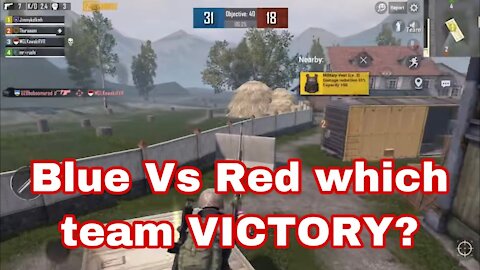 Blue Vs Red which team VICTORY?