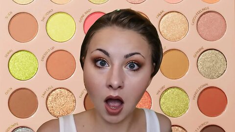 Ellison Reviews of ColourPop Gettin' Fresh Eyeshadow Palette's GREENEST Shimmer Eyeshadow!
