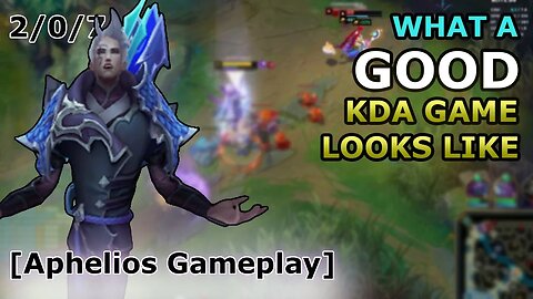 How To DOMINATE With Good KDA [Aphelios Gameplay]