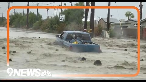Hilary brings heavy rain and flood threats to the Southern California