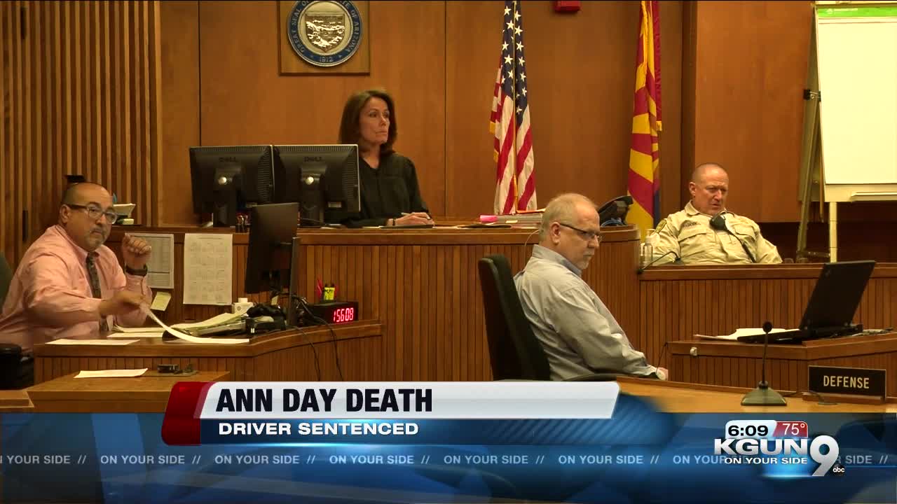 Driver sentenced in death of retired PIma Co. Supervisor