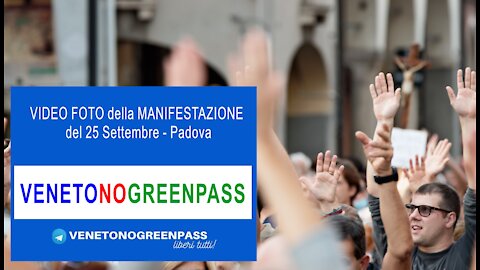 Veneto No Green Pass - Padova - 25 09 2021