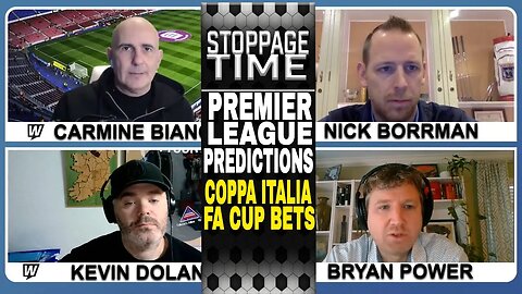 ⚽ Premier League Predictions & Picks | Coppa Italia Picks | FA Cup Bets | Stoppage Time for Jan 17