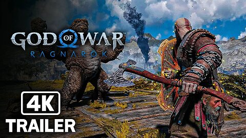 GOD OF WAR RAGNAROK Official Launch Trailer (2022) 4K