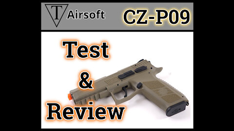 CZ-P09 Airsoft Pistol Review