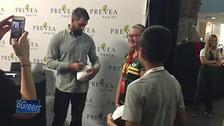 Aaron Rodgers, Randall Cobb greet fans at Prevea Get After It LIVE event