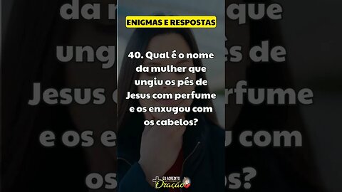 ❓QUIZ BÍBLICO - Teste Seu Conhecimento 40