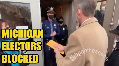 Michigan Electors Blocked From Capitol