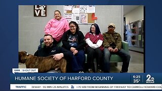 Good Morning to the Humane Society of Harford County!