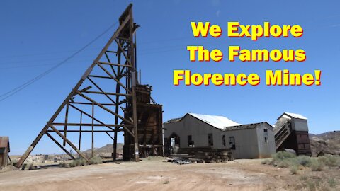 Exploring underground at the Florence Mine in Goldfield NV!