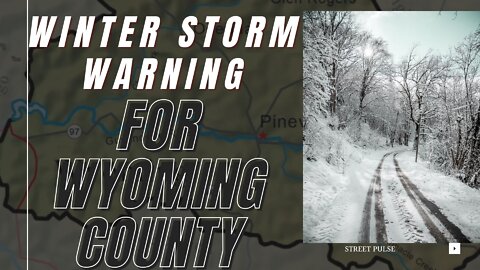 Winter storm warning for Wyoming County, rest of GLOW to see winter weather advisory