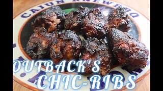 Outback Steakhouse Chic-Ribs EP.253 #cajunrnewbbq