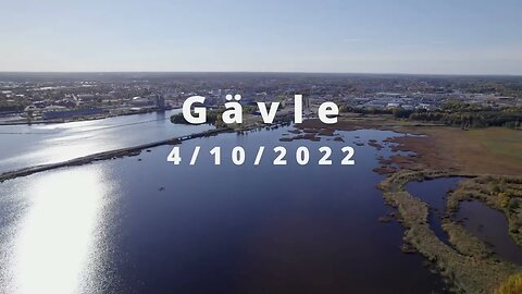 4k Drone Footage | Sweden | Gävle | October 2022