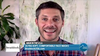 Masks Made In The USA // Upcycled Fabric // BraddockUSA.com