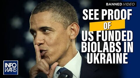 See the Proof of US Funded Biolabs in Ukraine You Were Told Didn't Exist