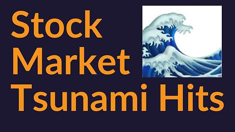 Stock Market Tsunami Hits
