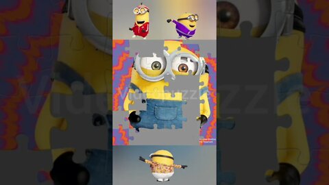 Minions Party 3 #minionstuart #minionbob #minionkevin #gru #minions #puzzle #jigsaw #animation #game