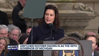 Whitmer, Gilchrist sworn in at inauguration ceremony