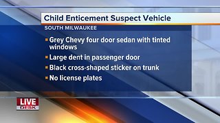 South Milwaukee Police looking for child enticement suspect