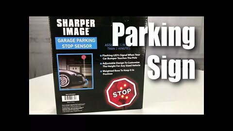 Sharper Image SI-AA11 LED Garage Parking Stop Sign Review