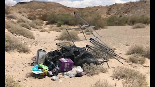 Lake Mead reminds people to pick up trash