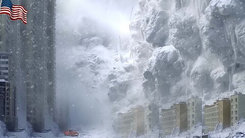 Huge Snow Storm in USA now! Massive snow storm hit New York, Boston, and Philadelphia