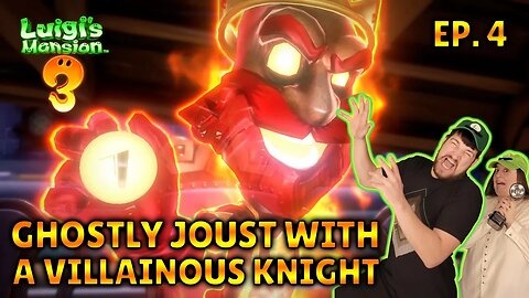 We Valiantly Challenged the Villainous Knight to a Ghostly Joust!