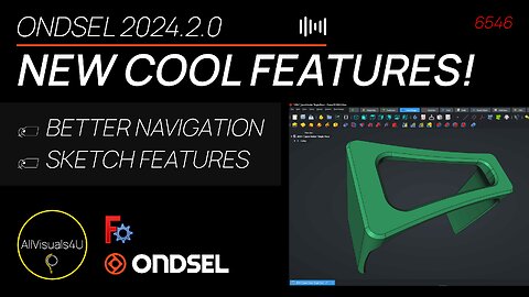 ⚠ Ondsel 2024.2 Is Out (FreeCAD) - Some Cool Improvements - Ondsel Tutorial
