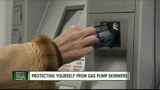 Protecting yourself from gas pump skimmers