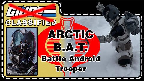 Arctic B.A.T. (in the snow) - G.I. Joe Classified - Unboxing and Reviewe