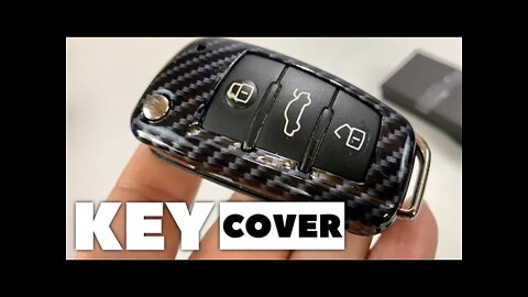 Carbon Fiber Key Remote Cover for the Audi A4 by carmonmon Review